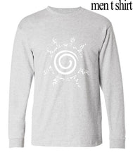 Naruto Uzumaki funny printed t-shirt men 2017 casual long sleeve cotton o-neck camisetas male hip-hop streetwear brand clothing