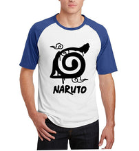 anime Uzumaki Naruto short sleeve t-shirts men 2017 summer funny konoha print raglan camisetas harajuku tee shirt homme