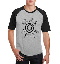 Uzumaki Naruto printed t shirt men 2017 harajuku brand clothing male short sleeves camisetas summer raglan sleeve punk t-shirts